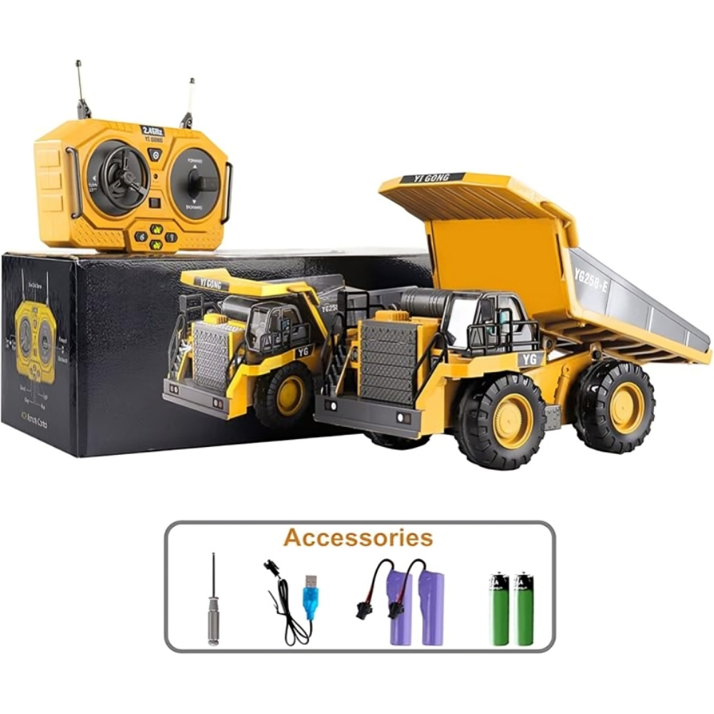 Remote-Controlled Construction Machinery Toys