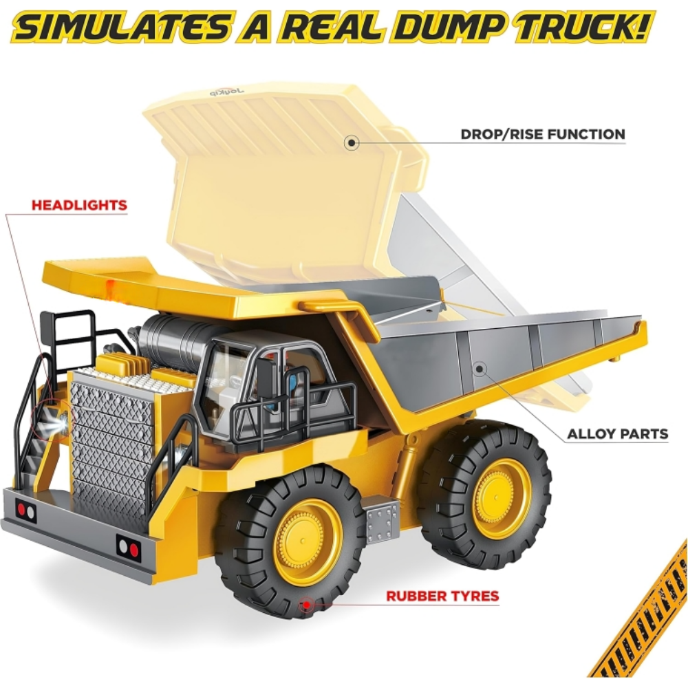 Remote-Controlled Construction Machinery Toys