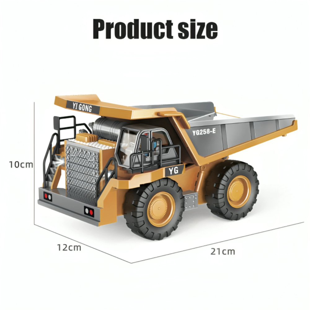 Remote-Controlled Construction Machinery Toys
