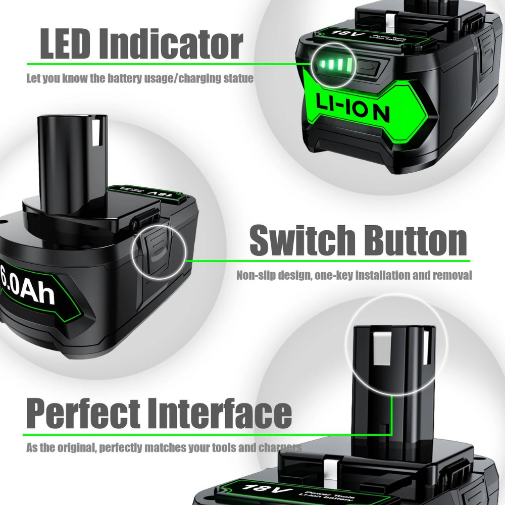 Lithium-Ion Batteries (6.0Ah )