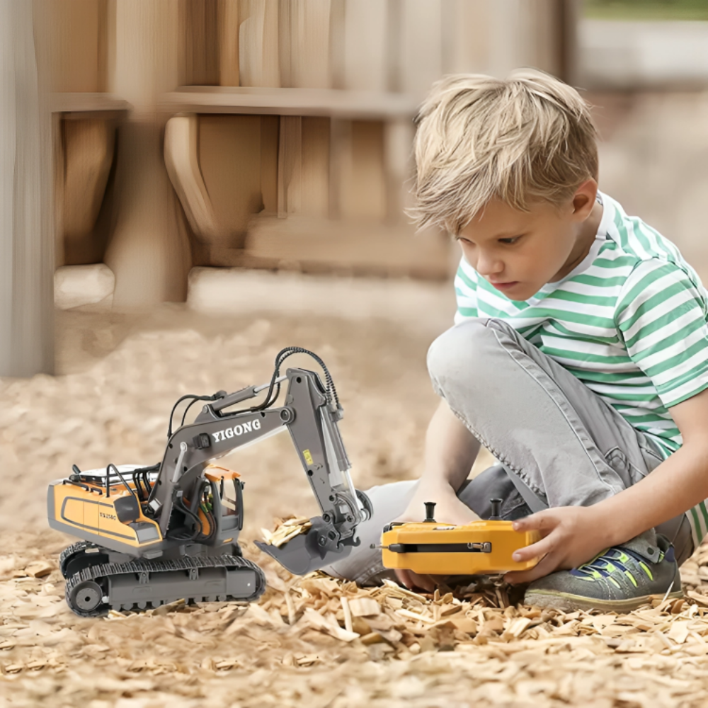 Remote-Controlled Construction Machinery Toys