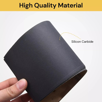Wet & Dry Sandpaper Set (72 pcs)
