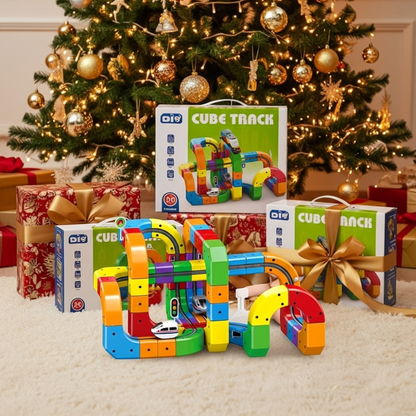 Magnetic Cube Track Set