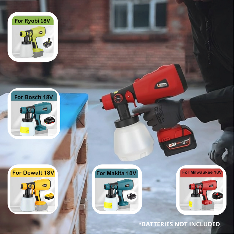 Cordless High-Pressure Paint Sprayer