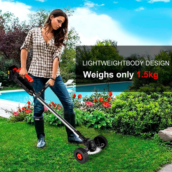 3-in-1 Cordless Lawn Mower (with 16 Blades + 2 Batteries)