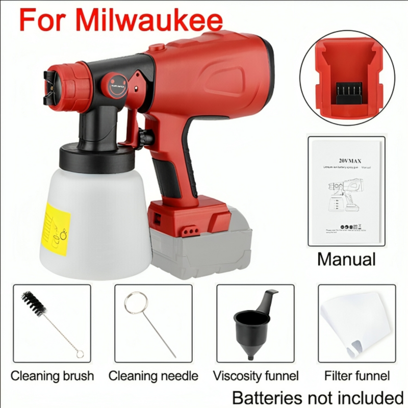 Cordless High-Pressure Paint Sprayer