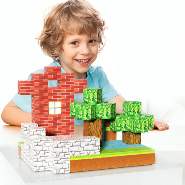 Minecraft Magnetic Blocks Set