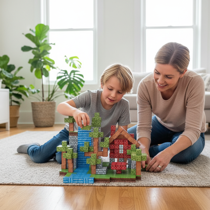 Minecraft Magnetic Blocks Set