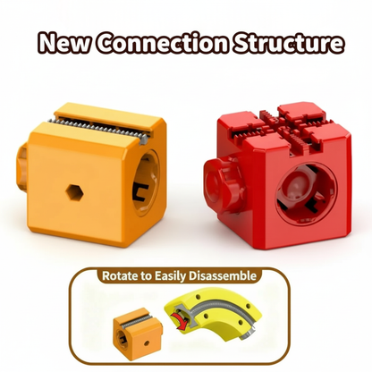 Magnetic Cube Track Set